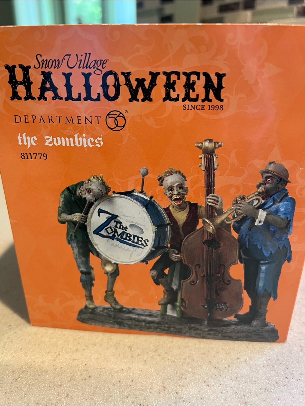 Enesco Halloween Zombie Musician Trio